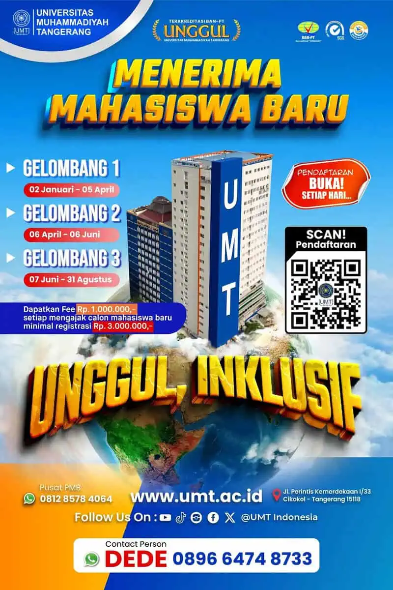 Poster UMT Tangerang