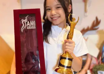 Selamat! Gempi Sabet Penghargaan Artis Solo Anak Terbaik AMI Awards 2025
