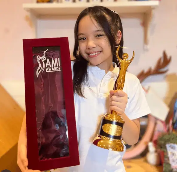 Selamat! Gempi Sabet Penghargaan Artis Solo Anak Terbaik AMI Awards 2025