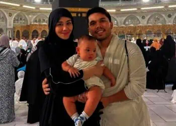 Ajak Baby Arash Umrah, Thariq Halilintar dan Aaliyah Massaid Ungkap Rasa Syukur