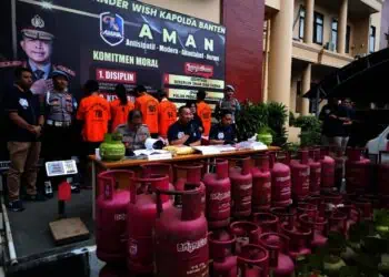 Pangkalan Gas di Sepatan Oplos Elpiji, Lima Orang Ditahan