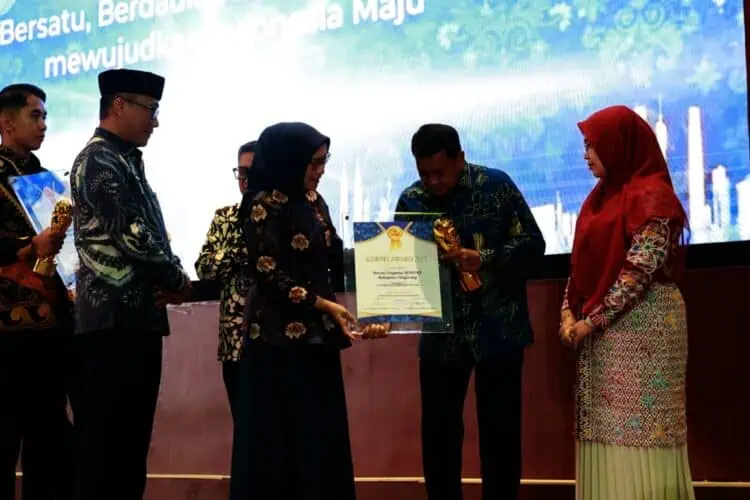 Korpri Kabupaten Tangerang Dianugrahi Penghargaan Kategori Kepengurusan Terbaik