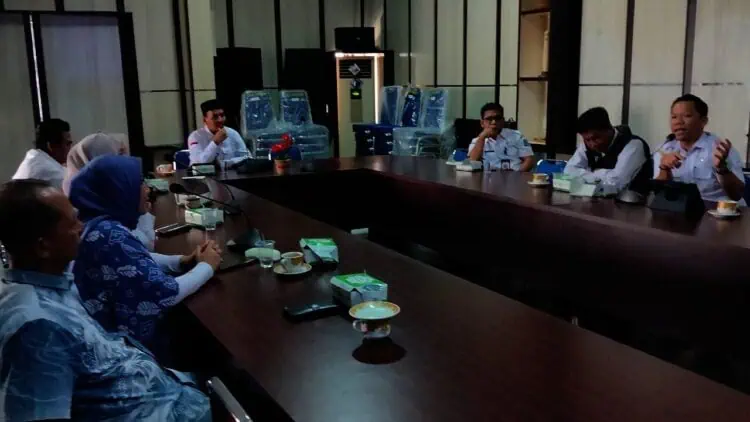 Waspada Berita Hoax, Disporapar Kabupaten Serang Rakor dengan BMKG, BPBD dan Kominfo