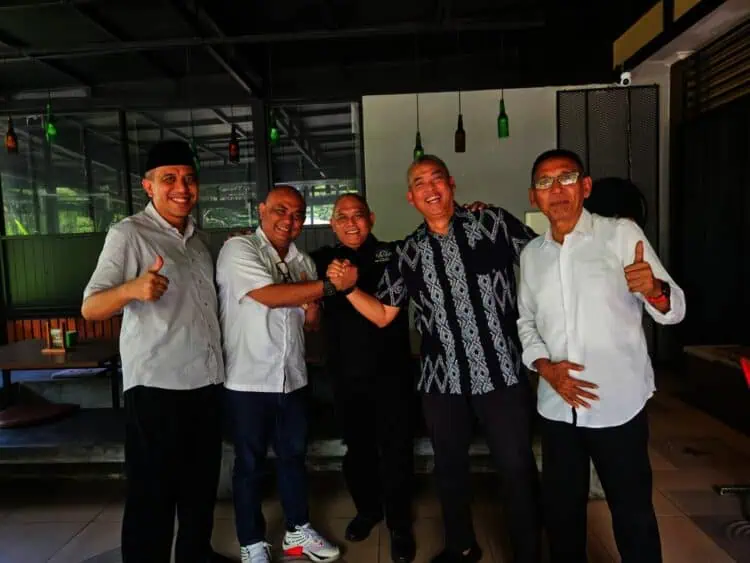 KONI Banten Pertemukan Dua Balon Ketua Umum KONI Tangsel. (ISTIMEWA)