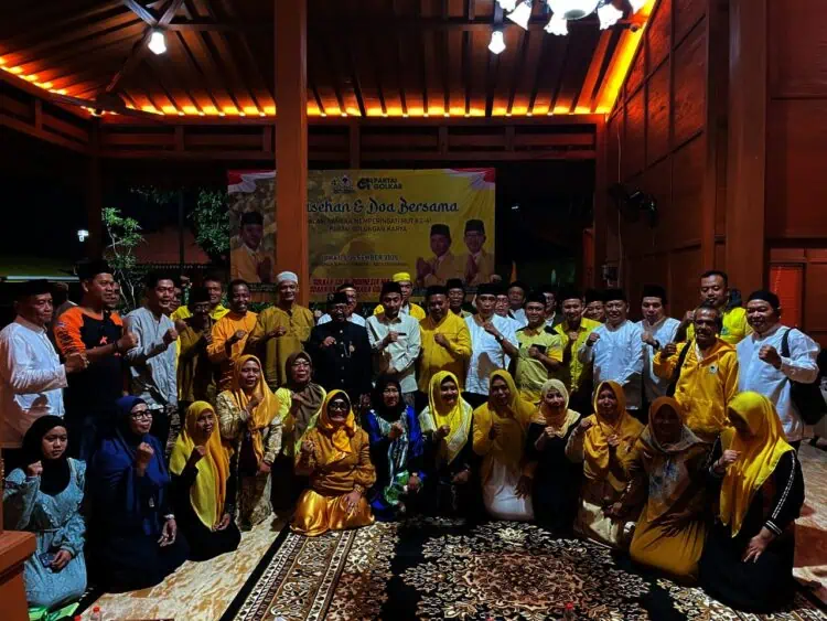 Golkar Kota Tangerang Rayakan HUT ke-61 dengan Doa Bersama, Sachrudin Bicara Target 2029