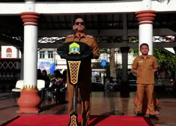 Sekretaris Daerah (Sekda) Kota Serang, Nanang Saefudin . (LUTHFI/SATELITNEWS.COM)