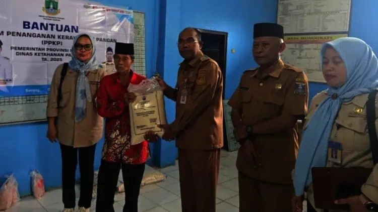 Puluhan Ton Beras Didistribusikan, Ribuan KPM di Kabupaten Serang Dapat Bantuan