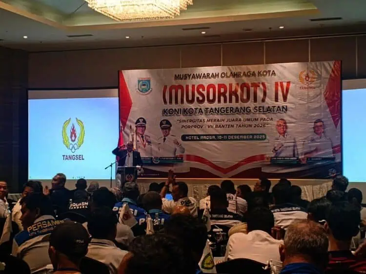 Mahludin Resmi Nahkodai KONI Tangsel