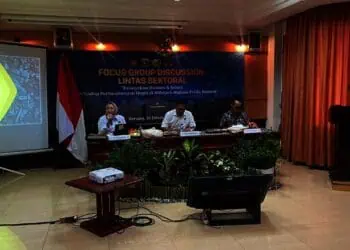 Para Narasumber dalam kegiatan Focus Group Discussion (FGD) lintas sektoral, dengan tema “Penegakan Hukum & Solusi Terhadap Pertambangan Ilegal di Wilayah Hukum Polda Banten”. (ISTIMEWA )