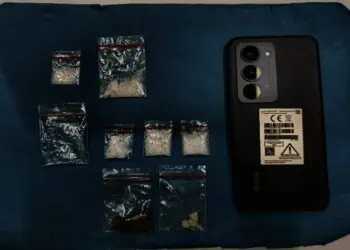 Barang bukti kasus peredaran narkotika jenis sabu, di sita di Mapolda Banten dan satu tersangka diamankan. (ISTIMEWA)