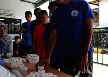 Cegah Peredaran Narkoba, Ratusan Napi Rutan Kelas I Tangerang Dites Urine