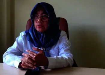 Kepala Bidang (Kabid) Perdagangan Dinas Koperasi UMKM Perindustrian dan Perdagangan (Diskoumperindag) Kabupaten Serang, Titi Purwitasari. (ISTIMEWA)