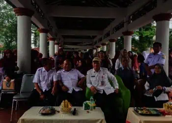 Disparpora Kota Serang menyiagakan puluhan Pokdarwis, jelang libur panjang Natal dan Tahun Baru. (ISTIMEWA)