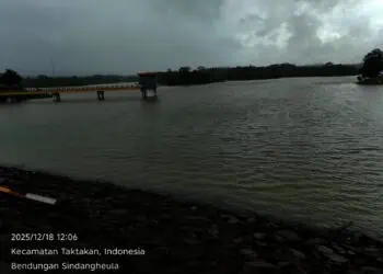 BBWSC3 Pastikan Status Bendungan Sindangheula Normal. (ISTIMEWA)