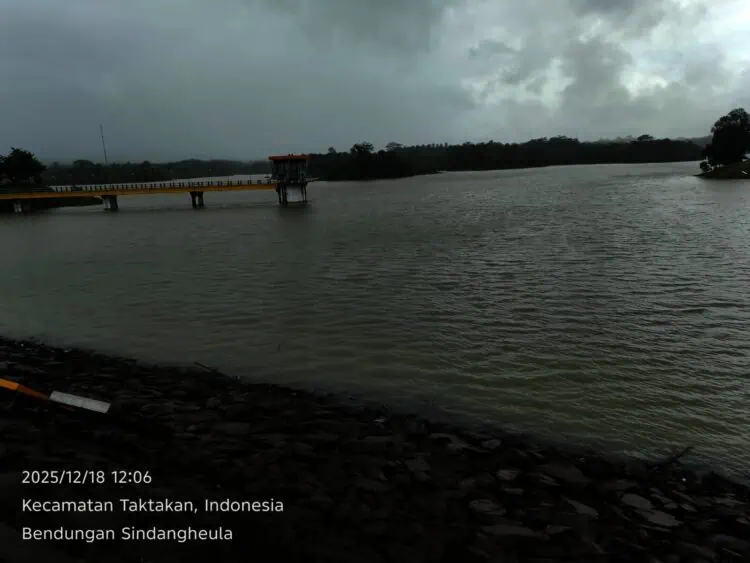 Intensitas Hujan Tinggi, BBWSC3 Pastikan Status Bendungan Sindangheula Normal