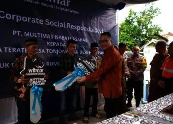 Wilmar Group Perbaiki Rutilahu Hingga Normalisasi Sungai di Kramatwatu Kabupaten Serang