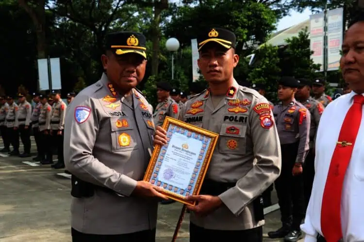 Ungkap Pembunuhan hingga Ranmor, Polsek Cikupa Diganjar Penghargaan