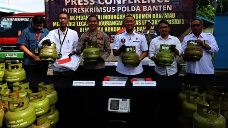 Pengoplos Elpiji Tiga Kilogram Diamankan, Kerugian Ditaksir Rp 3,3 Miliar