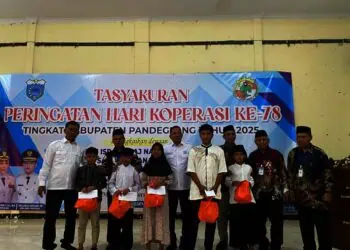 Refleksi Hari Koperasi ke-78 di Pandeglang, Himpun Donasi dan Santuni Yatim Piatu