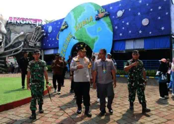 Kapolresta Tangerang Pantau Keamanan Objek Wisata dan Rekreasi, selama libur Natal. (ISTIMEWA)
