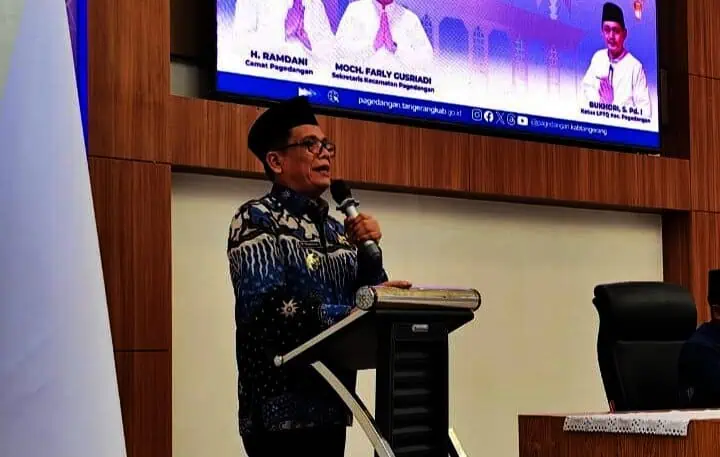Sambut Tahun Baru dengan Empati, Camat Pagedangan Imbau Warga Tanpa Kembang Api