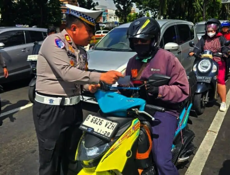 735 Pelanggar Lalu Lintas di Tangsel Ditindak Dalam Operasi Zebra Jaya 2025