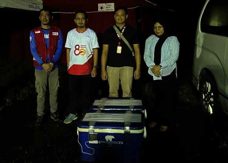 PMI Tangsel Salurkan 120 Kantong Darah untuk Korban Bencana Aceh