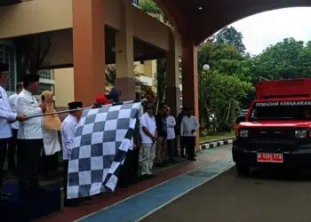 Pemkot Tangerang Resmi Berangkatkan 59 Personel dan Bantuan Rp1,3 Miliar ke Sumatera