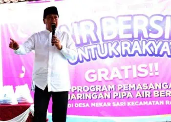 Bupati Tangerang Resmikan Pemasangan Air PDAM Gratis untuk 250 KK di Rajeg