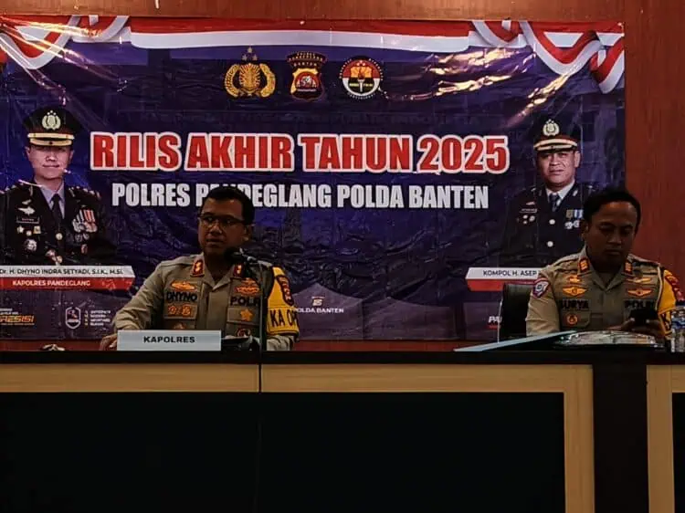 Tahun 2025, Polres Pandeglang Selesaikan 15 Kasus Pelanggaran Disiplin dan 5 Pelanggaran Etik