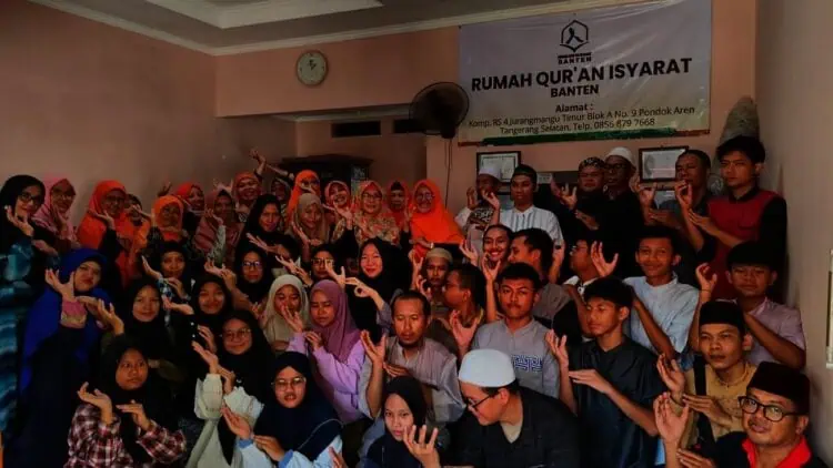 Bipeka PKS Banten Kunjungi Rumah Quran Isyarat di Tangsel, Apresiasi Ibu Penyandang Anak Disabilitas