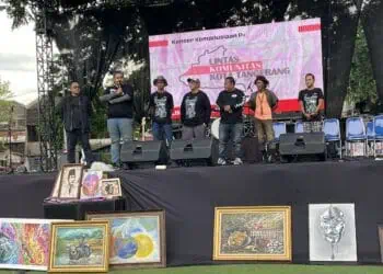 Konser Amal Kemanusiaan Lintas Komunitas Kota Tangerang, Jual Karya Seni hingga Motor Tua Untuk Donasi