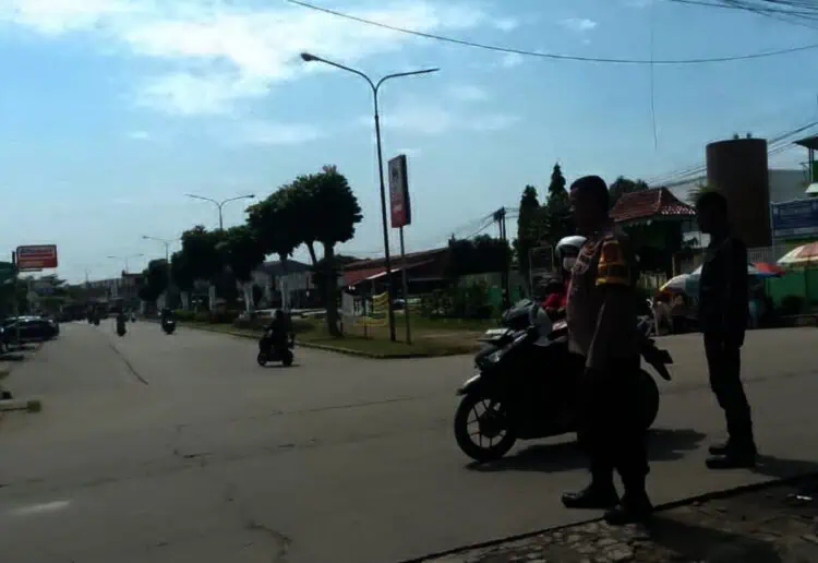 Polsek Pasar Kemis Tertibkan Debt Collector