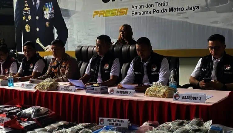 7.406 Kasus Narkoba di Jabodetabek Sepanjang 2025, 51 Tersangka WNA