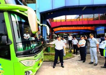 Dishub Tangsel Gelar Ramp Check, 39 Bus Belum Laik Operasi