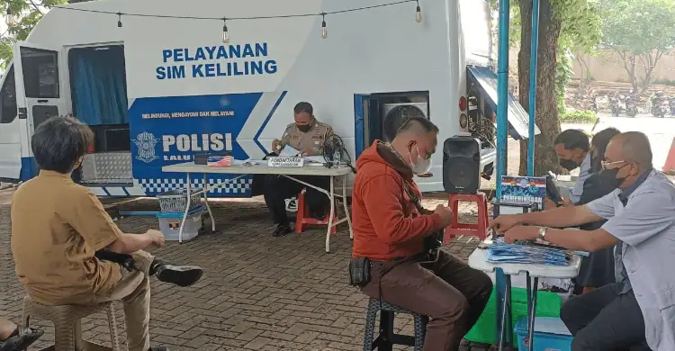 SIM Keliling Tangsel Selasa 16 Desember, Cek Lokasinya