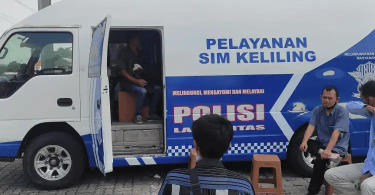 SIM Keliling Kota Tangerang Rabu 12 Agustus, Ada di Dua Lokasi