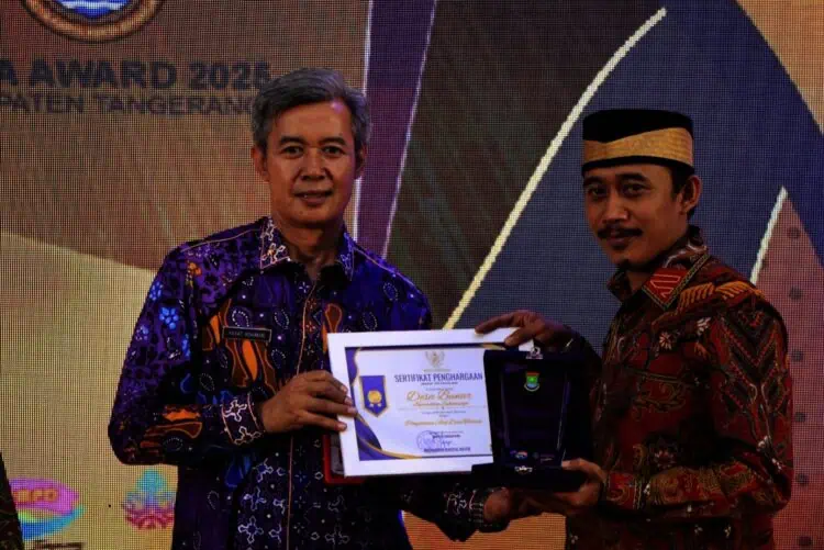9 Desa Terbaik Raih Penghargaan DPMPD Kabupaten Tangerang