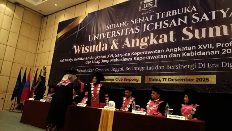 UIS Wisuda 101 Lulusan Ilmu Kesehatan, Rektor Tekankan Integritas