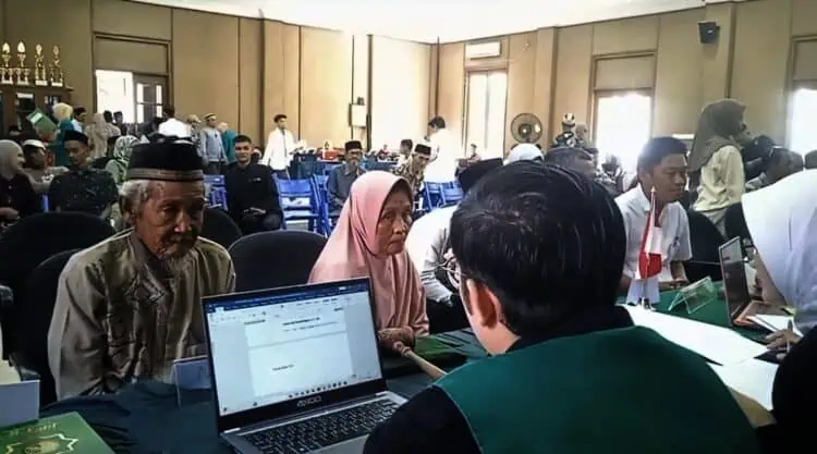 197 Pasutri di Lebak Ikuti Sidang Isbat Nikah Massal, Peserta Tertua Berusia 73 Tahun