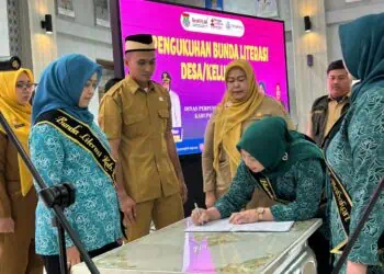 Ratusan Bunda Literasi Desa dan Kelurahan se Kabupaten Tangerang Dikukuhkan