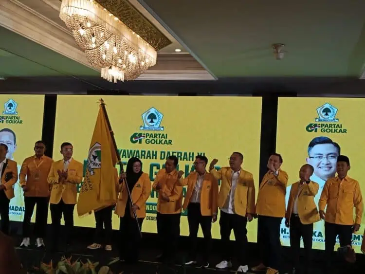 Musda XI Golkar Kabupaten Tangerang, Intan Terpilih Secara Aklamasi