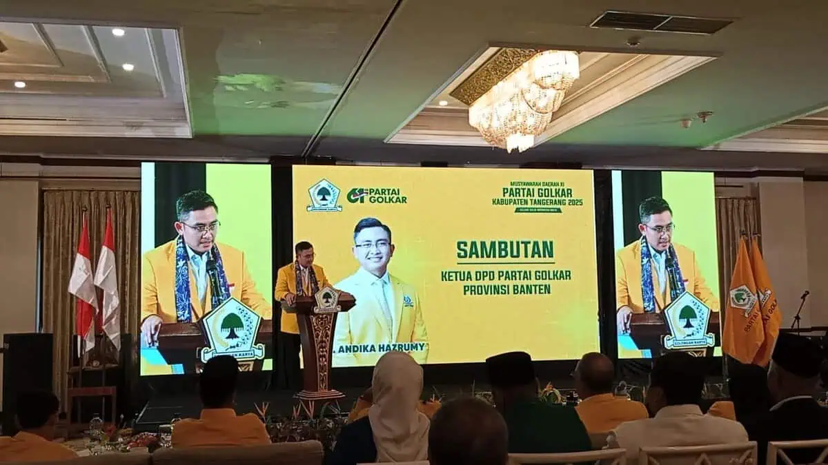 Musda XI Golkar Kabupaten Tangerang, Intan Terpilih Secara Aklamasi