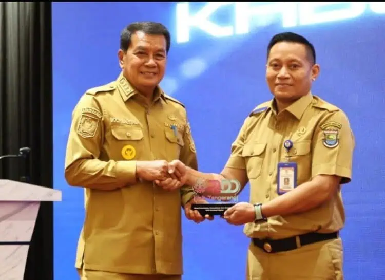 Dinas Perumahan, Permukiman dan Pemakaman Kabupaten Tangerang Raih Penghargaan Retribusi Digital Terbaik 2025