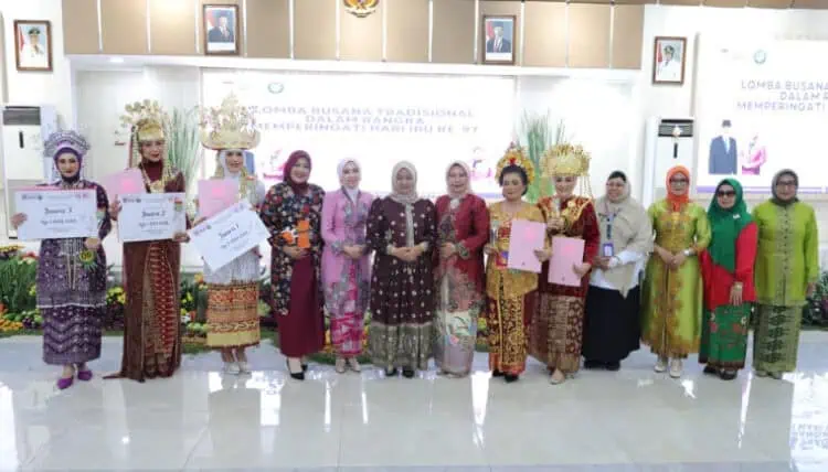GOW Kabupaten Tangerang Gelar Lomba Busana Tradisional Meriah Hari Ibu ke-97