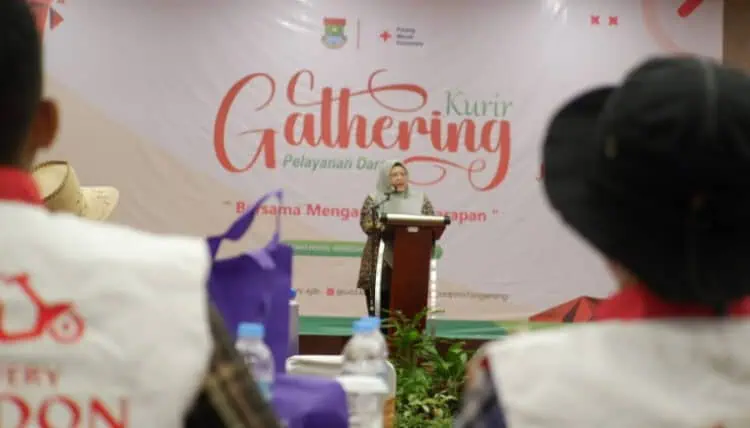 Wabup Tangerang Intan Apresiasi Peran Para Kurir Darah