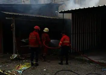 Belum Sempat Buka, Rumah Makan di Babakan Tangerang Terbakar