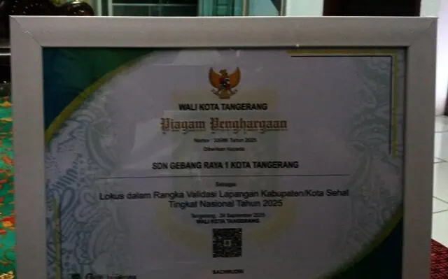 SDN Gebang Raya 1 Kota Tangerang Borong Prestasi Seni hingga Sekolah Sehat Nasional SDN Gebang Raya 1 Kota Tangerang Borong Prestasi Seni hingga Sekolah Sehat Nasional