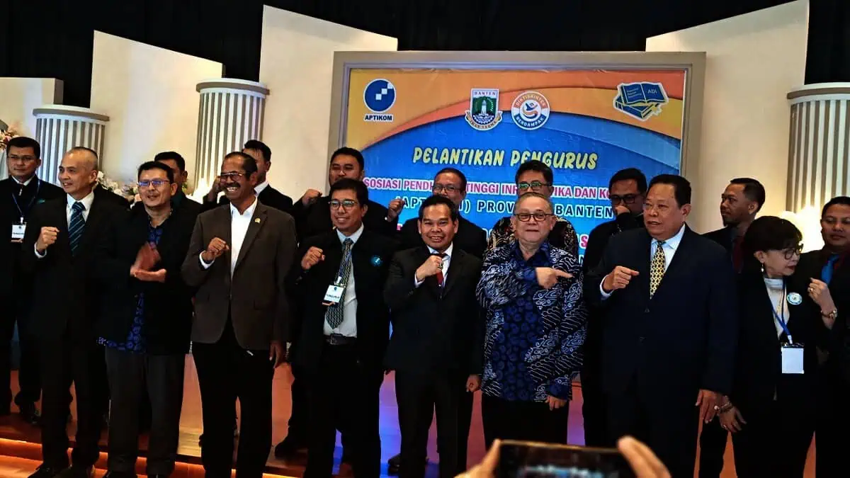 Pengurus Aptikom Provinsi Banten Periode 2025-2029 Resmi Dilantik, Siap Dorong Pemerataan SDM IT