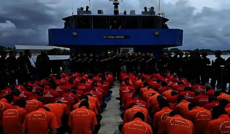 1.882 Orang Napi di Nusakambangan-kan